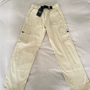 Men's Boohoo Beige Cargo Pants